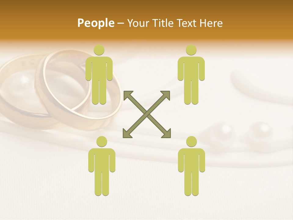 Golden Engagement Gold PowerPoint Template