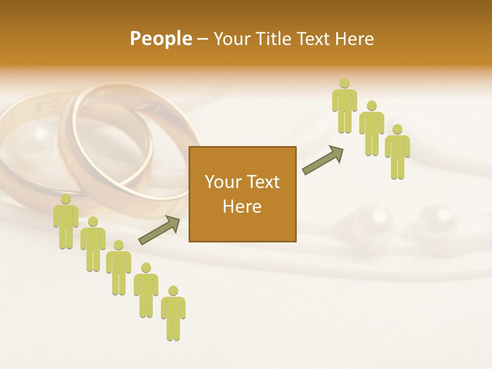 Golden Engagement Gold PowerPoint Template