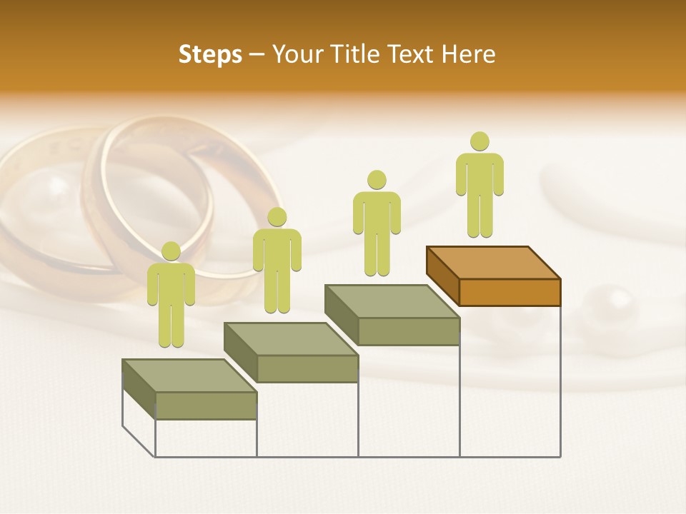 Golden Engagement Gold PowerPoint Template