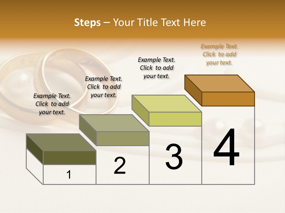 Golden Engagement Gold PowerPoint Template