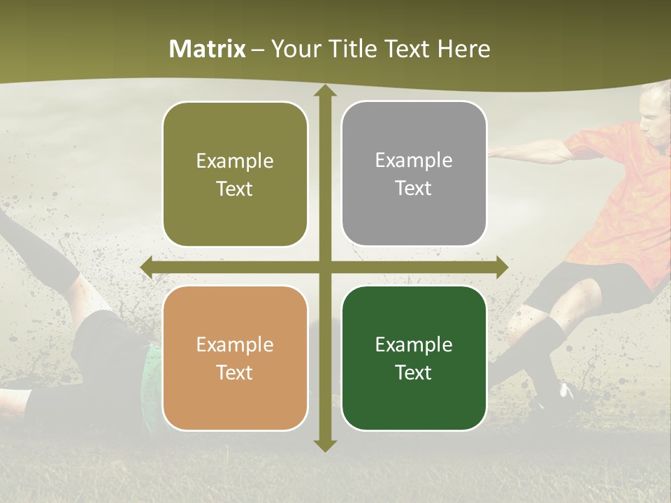 Goal Fog Leisure PowerPoint Template