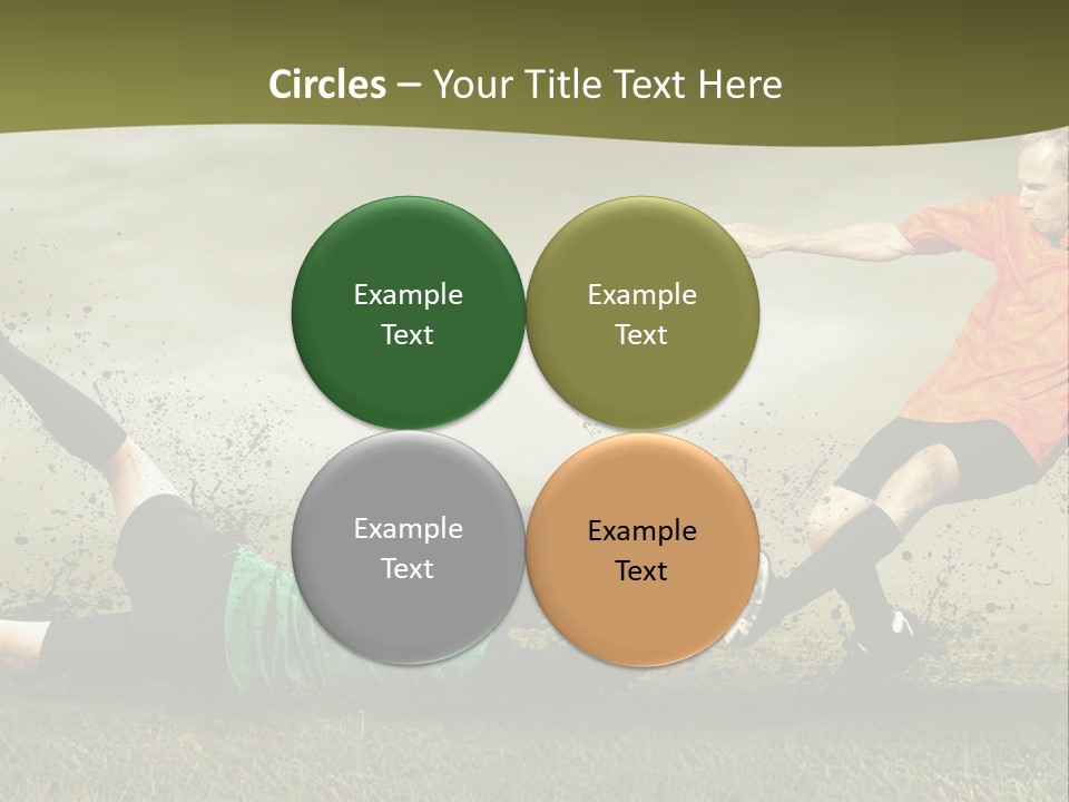 Goal Fog Leisure PowerPoint Template