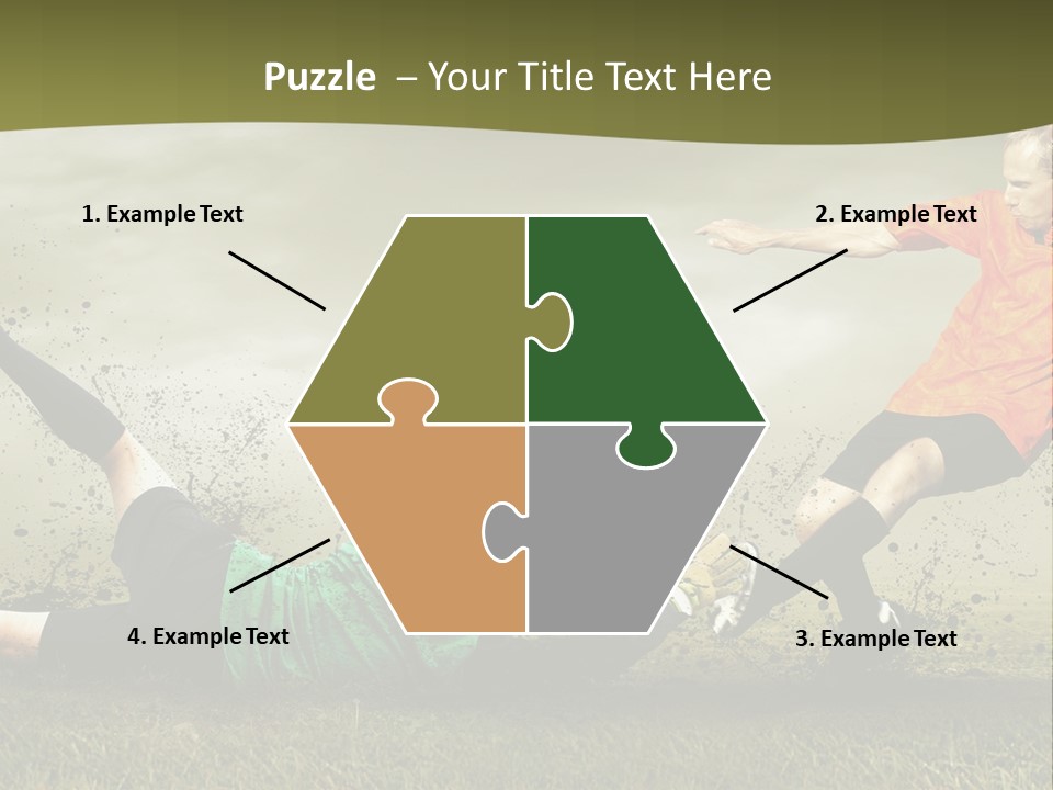 Goal Fog Leisure PowerPoint Template