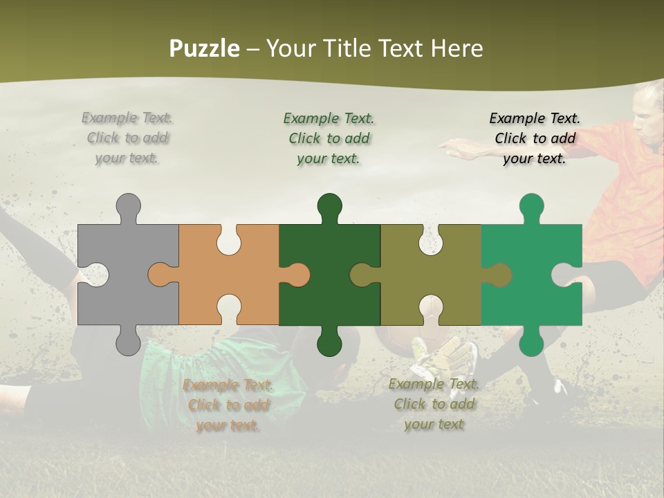 Goal Fog Leisure PowerPoint Template