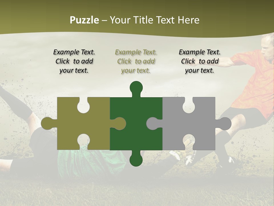 Goal Fog Leisure PowerPoint Template