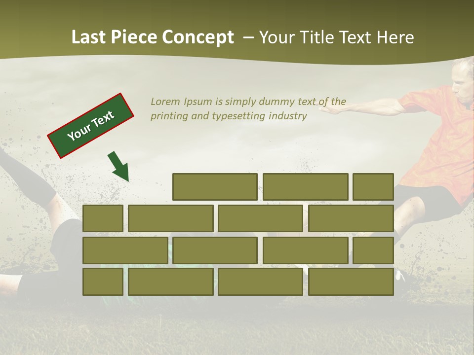 Goal Fog Leisure PowerPoint Template