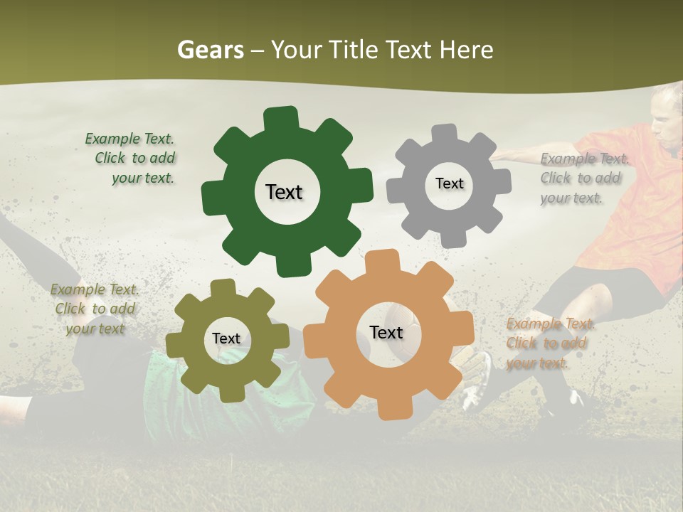 Goal Fog Leisure PowerPoint Template