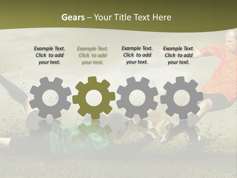 Goal Fog Leisure PowerPoint Template