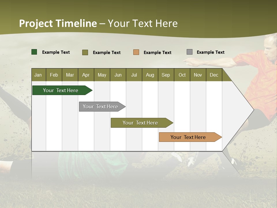 Goal Fog Leisure PowerPoint Template
