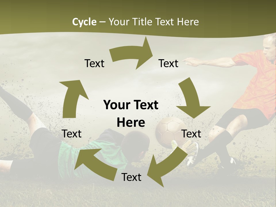 Goal Fog Leisure PowerPoint Template