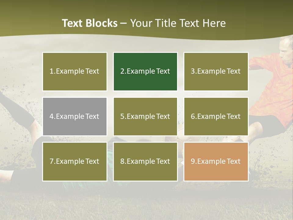 Goal Fog Leisure PowerPoint Template