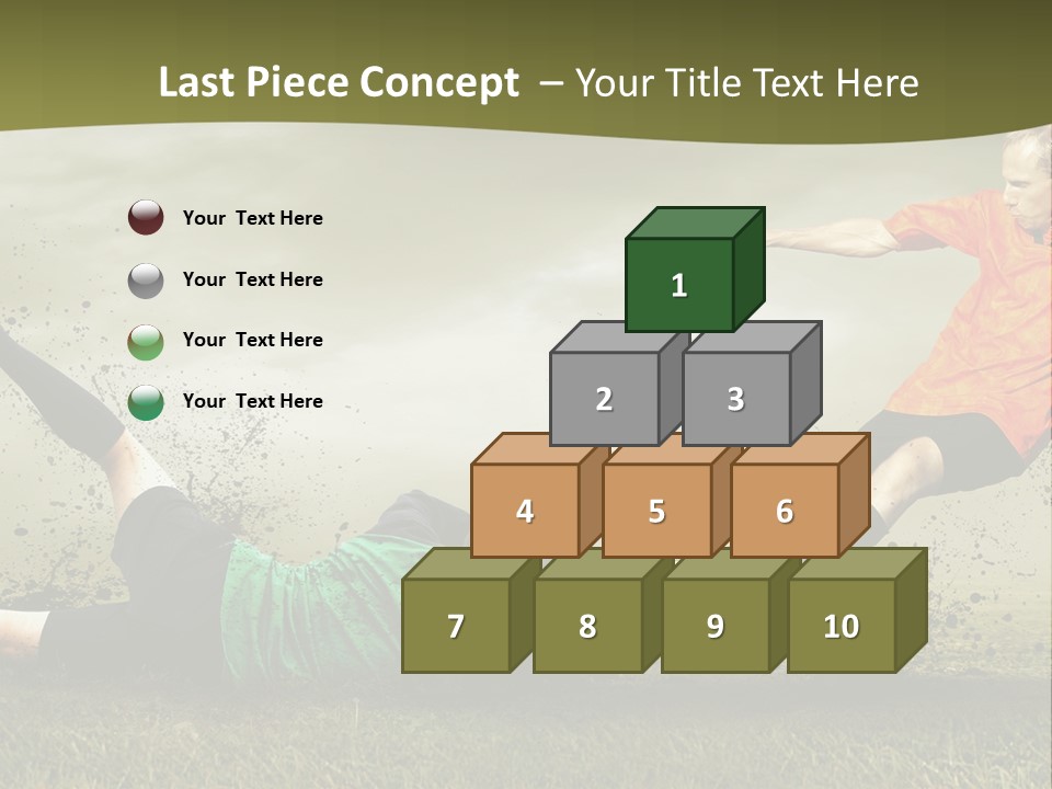 Goal Fog Leisure PowerPoint Template