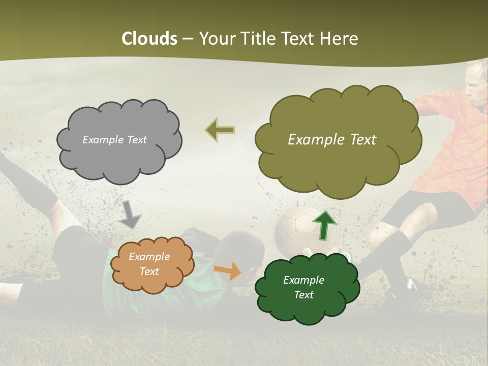 Goal Fog Leisure PowerPoint Template