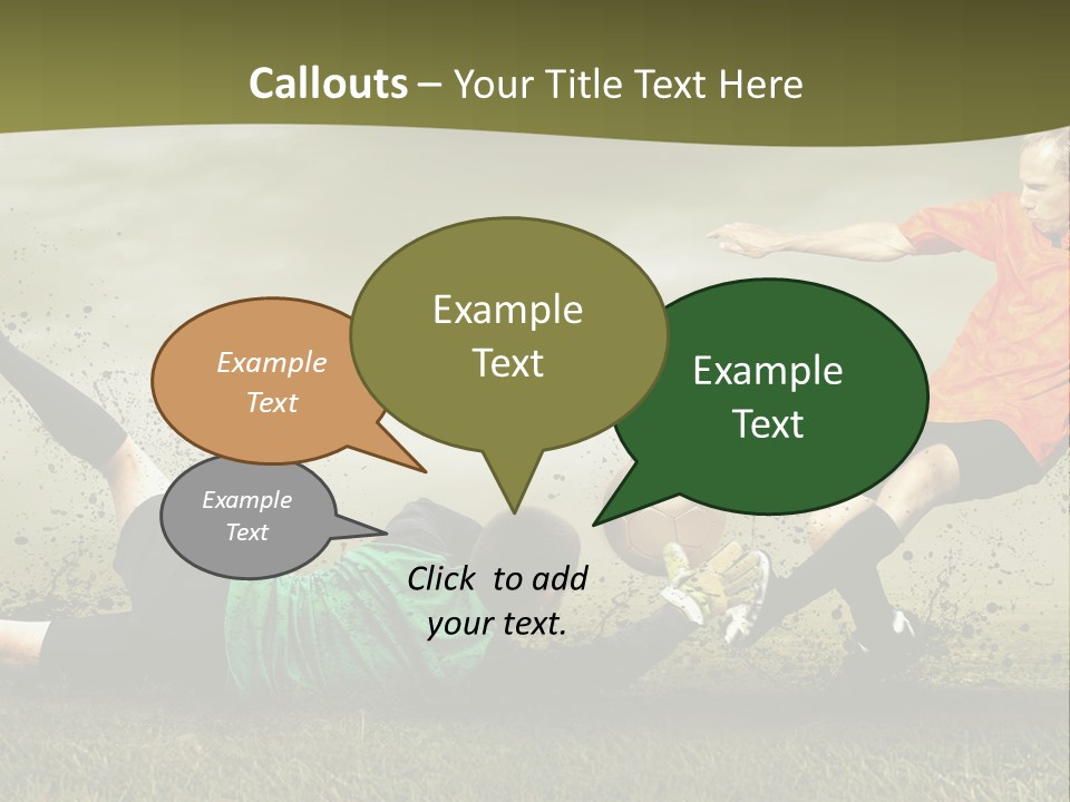 Goal Fog Leisure PowerPoint Template