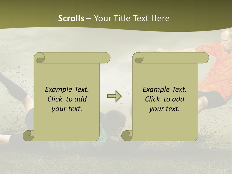 Goal Fog Leisure PowerPoint Template
