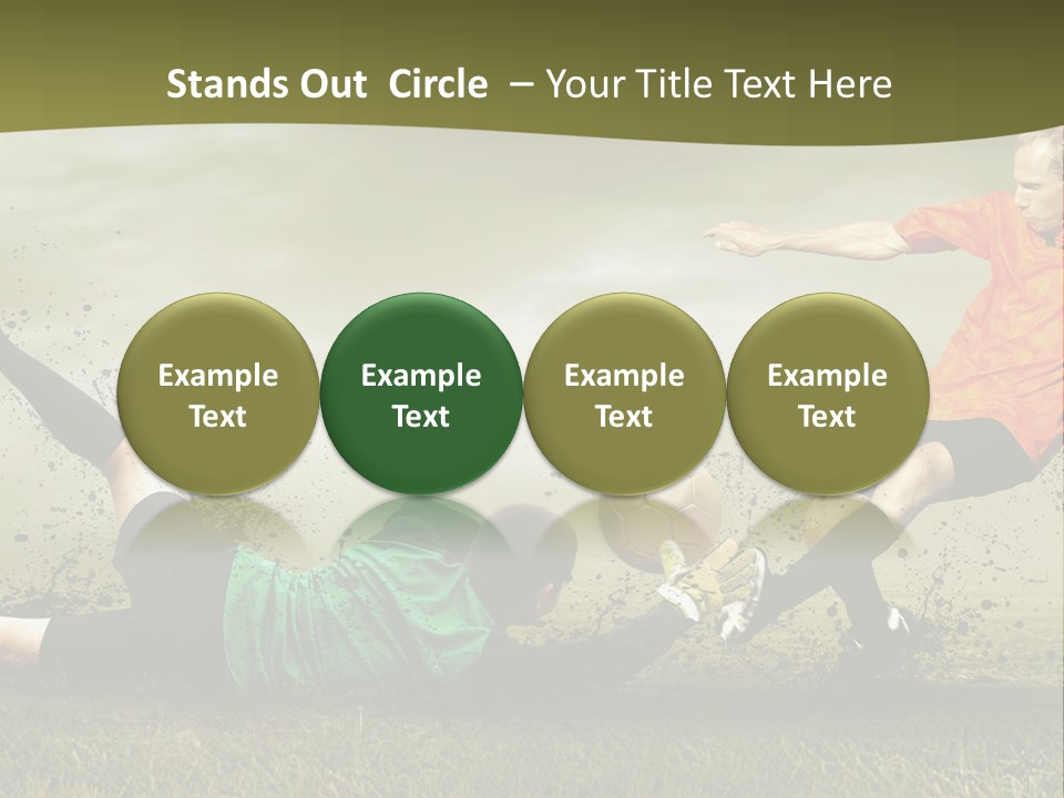 Goal Fog Leisure PowerPoint Template