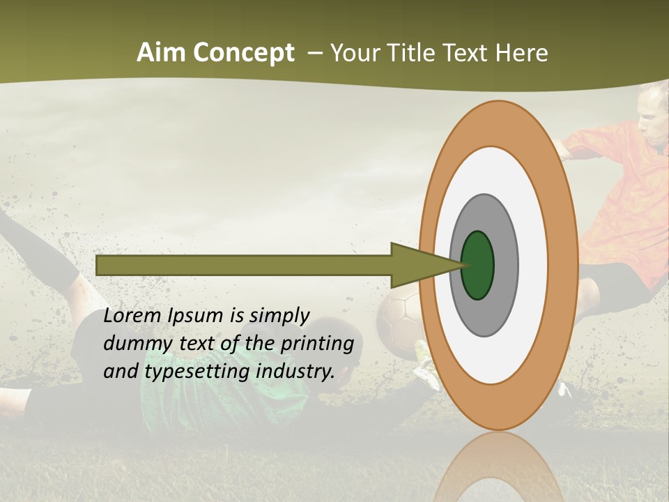 Goal Fog Leisure PowerPoint Template