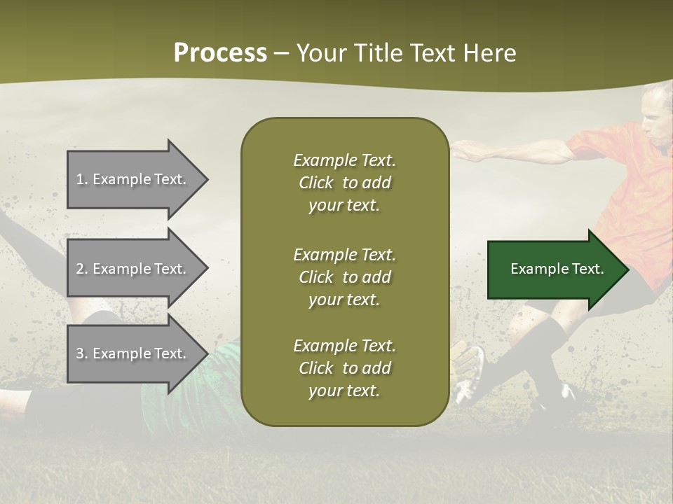 Goal Fog Leisure PowerPoint Template