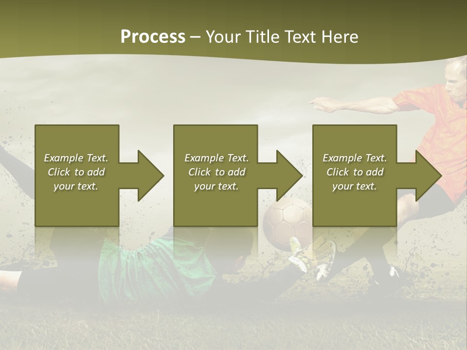 Goal Fog Leisure PowerPoint Template