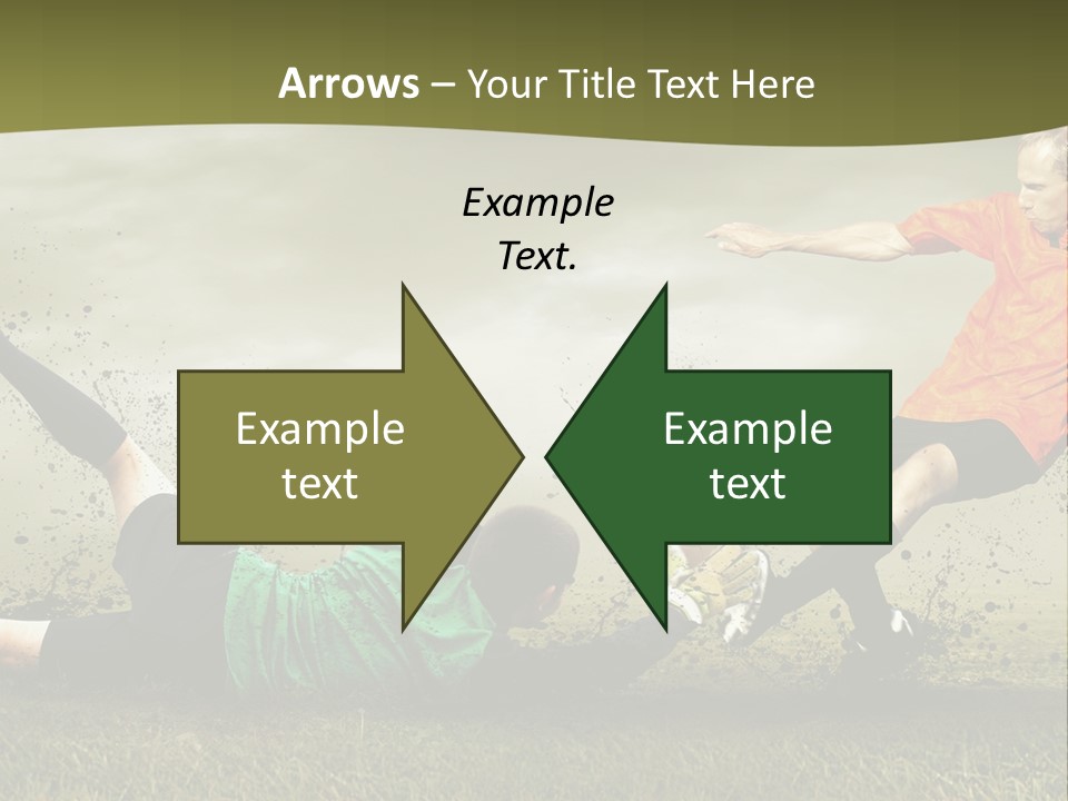 Goal Fog Leisure PowerPoint Template