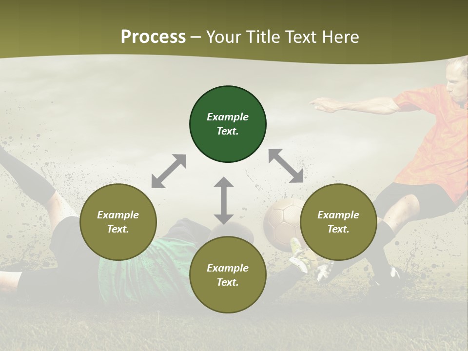 Goal Fog Leisure PowerPoint Template