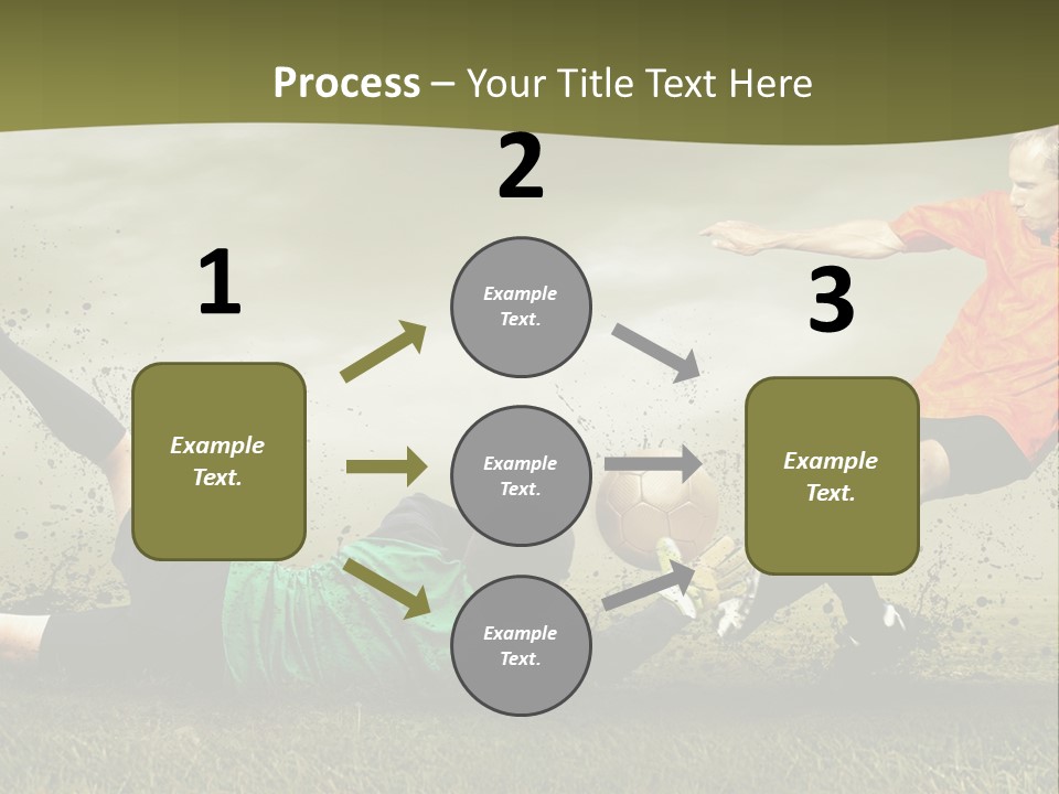 Goal Fog Leisure PowerPoint Template