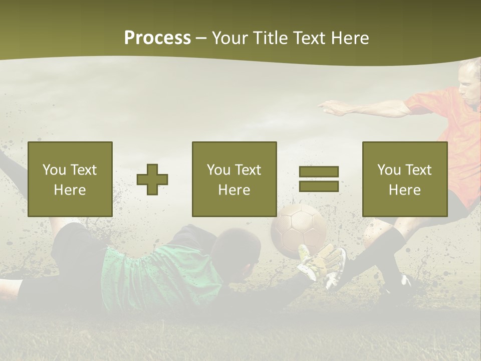 Goal Fog Leisure PowerPoint Template