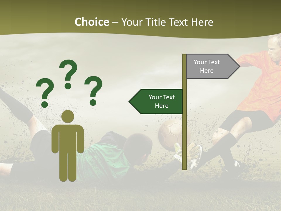 Goal Fog Leisure PowerPoint Template