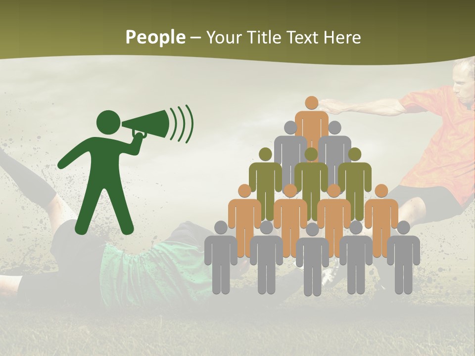 Goal Fog Leisure PowerPoint Template