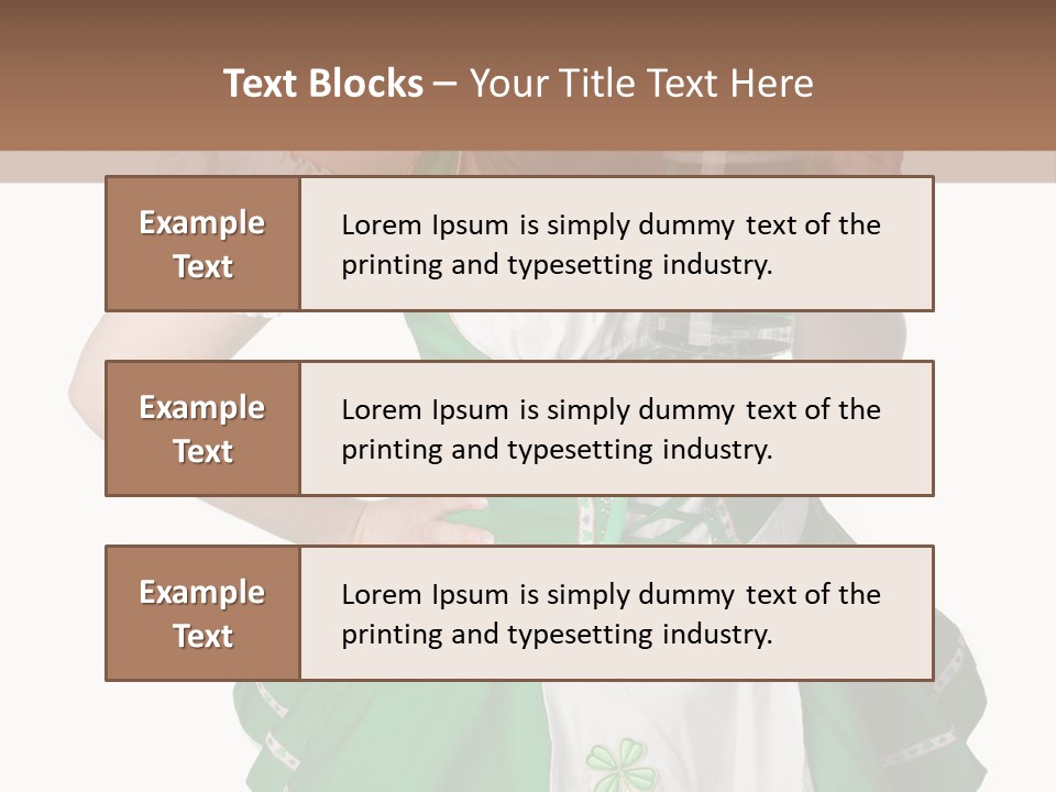 Saint Patricks Saint St Patricks PowerPoint Template