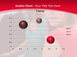 Student Outdoor Female PowerPoint Template