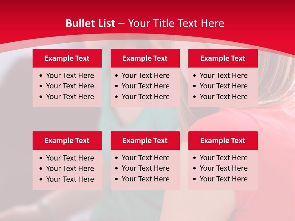 Student Outdoor Female PowerPoint Template