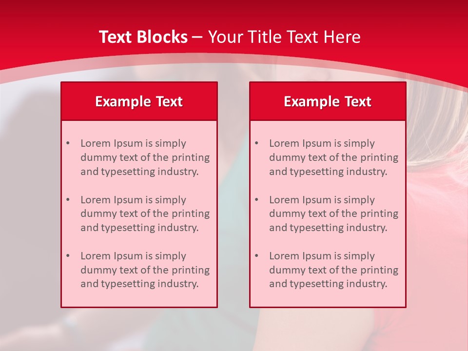 Student Outdoor Female PowerPoint Template