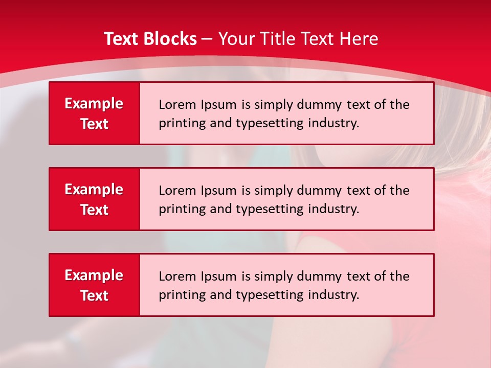 Student Outdoor Female PowerPoint Template