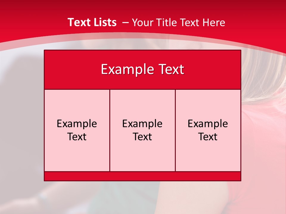 Student Outdoor Female PowerPoint Template