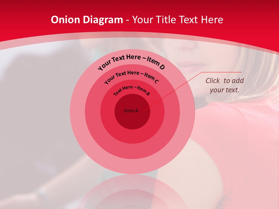 Student Outdoor Female PowerPoint Template