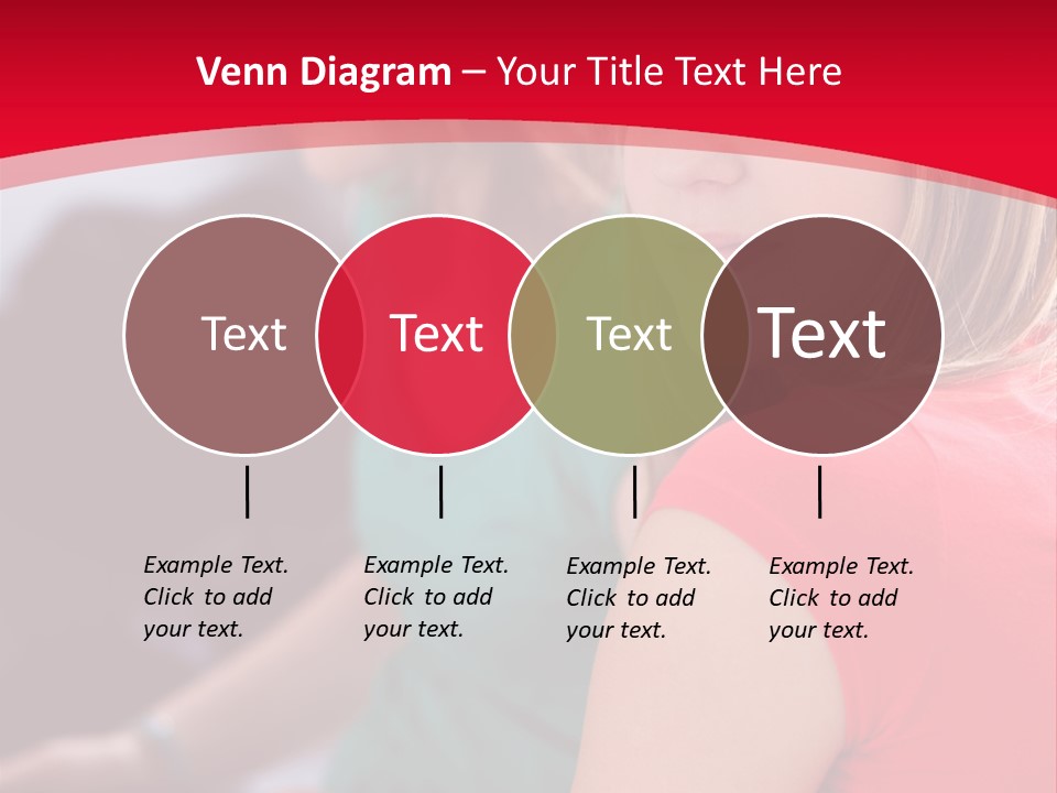 Student Outdoor Female PowerPoint Template