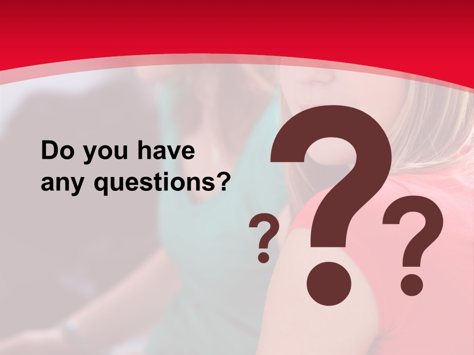 Student Outdoor Female PowerPoint Template