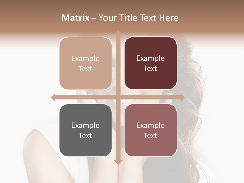 Beautiful Studio Person PowerPoint Template