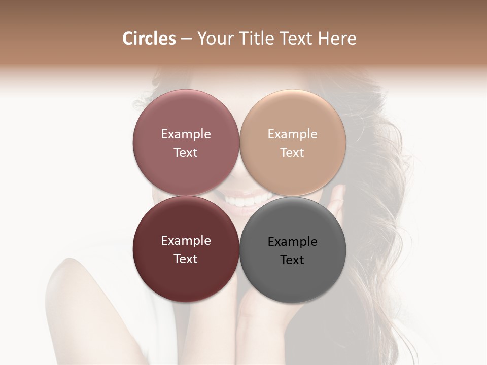Beautiful Studio Person PowerPoint Template