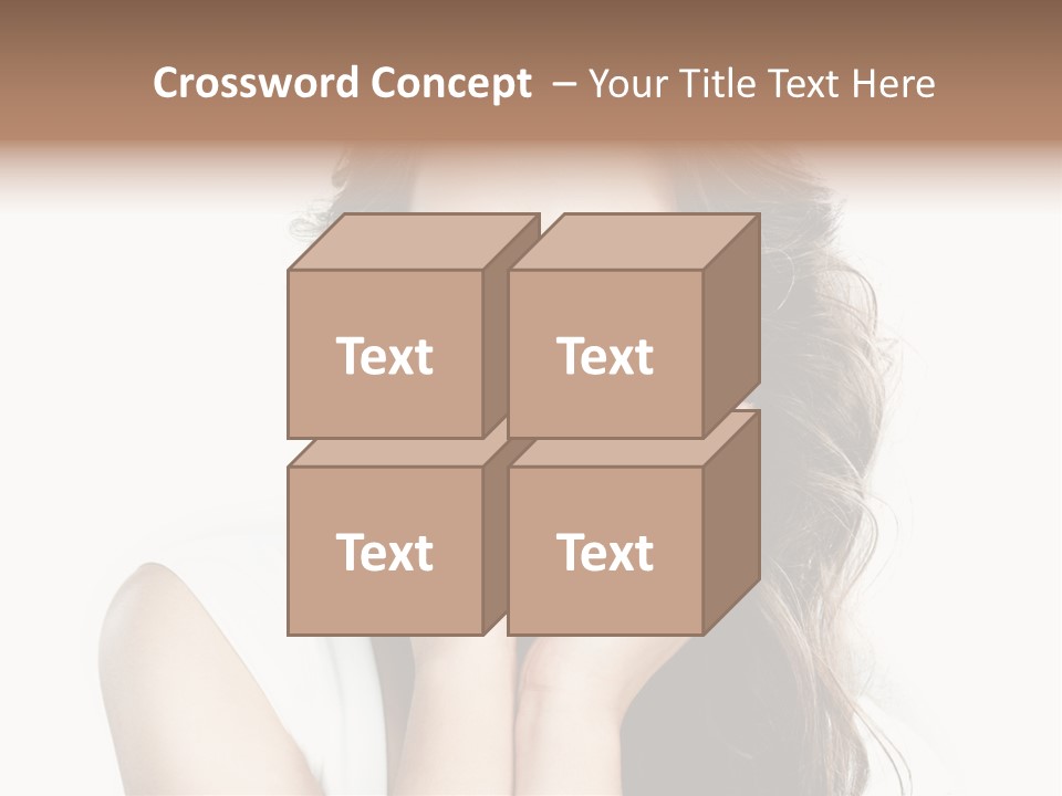 Beautiful Studio Person PowerPoint Template