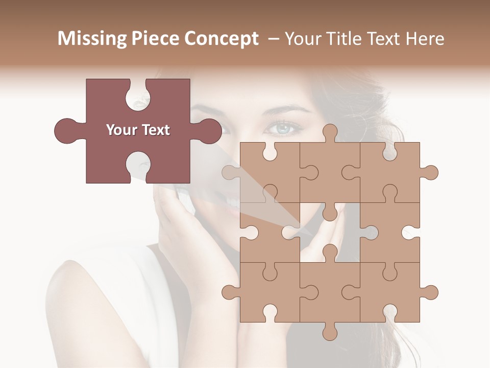 Beautiful Studio Person PowerPoint Template