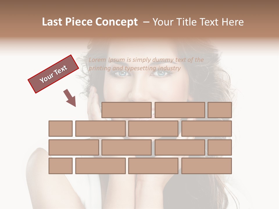 Beautiful Studio Person PowerPoint Template