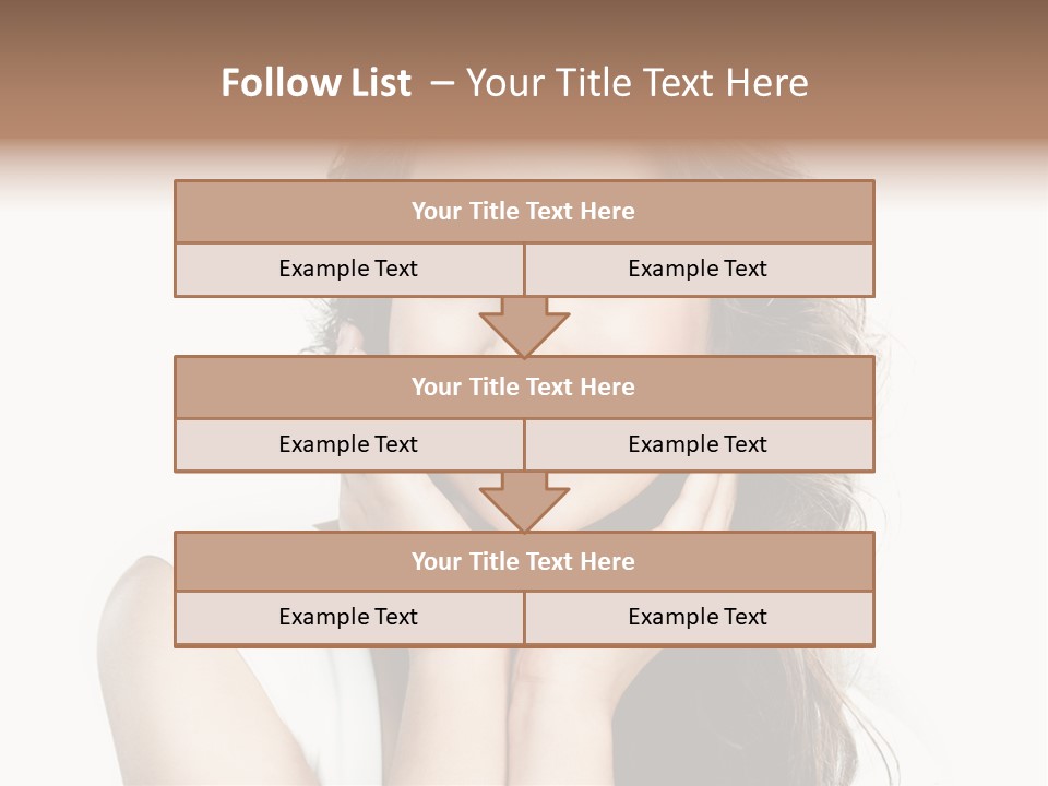 Beautiful Studio Person PowerPoint Template