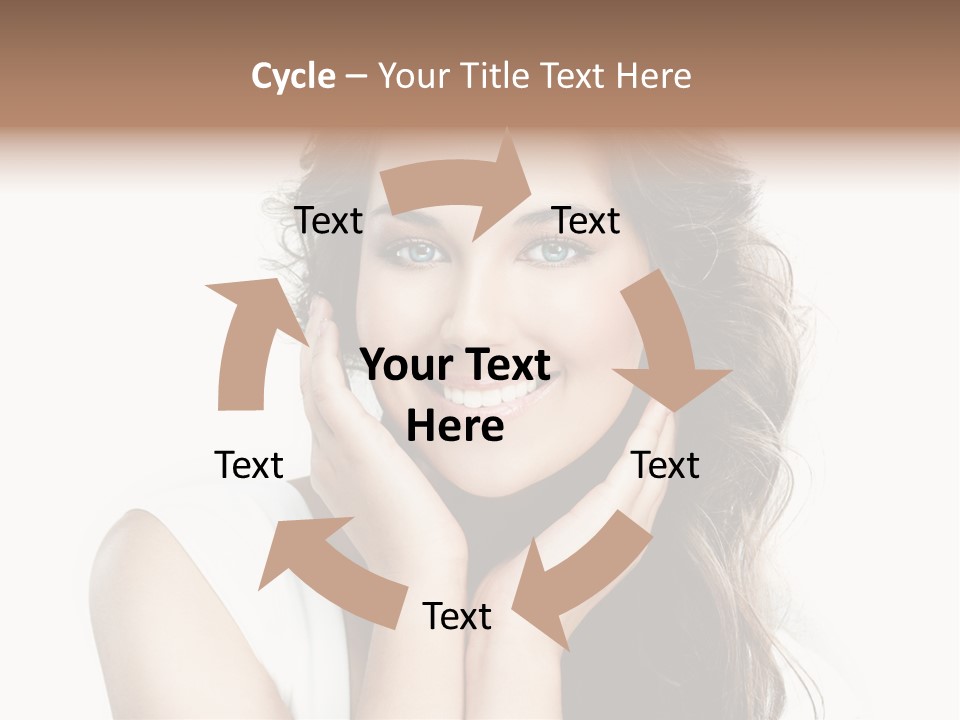 Beautiful Studio Person PowerPoint Template