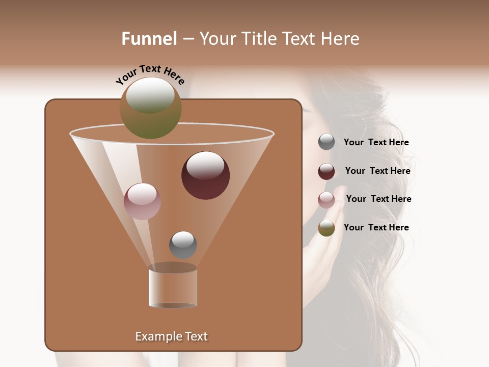 Beautiful Studio Person PowerPoint Template