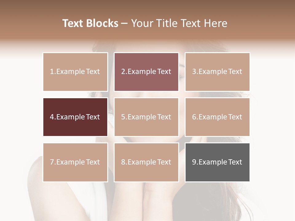 Beautiful Studio Person PowerPoint Template