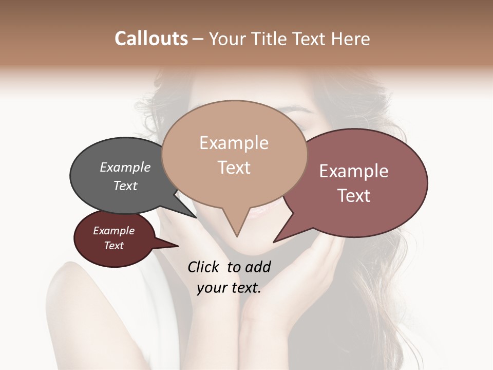 Beautiful Studio Person PowerPoint Template