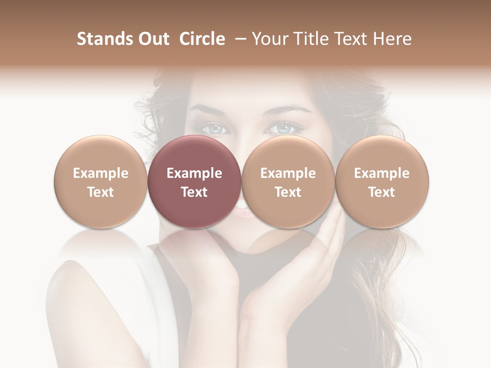 Beautiful Studio Person PowerPoint Template