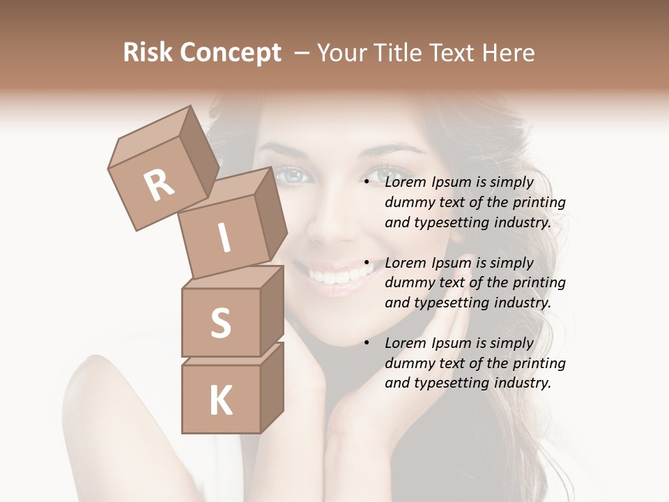 Beautiful Studio Person PowerPoint Template